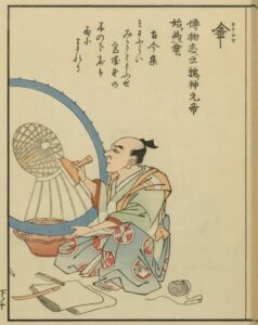 彩画職人部類 下 傘張り