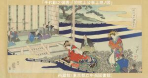 「千代田之御表」「於吹上公事上聴ノ図」